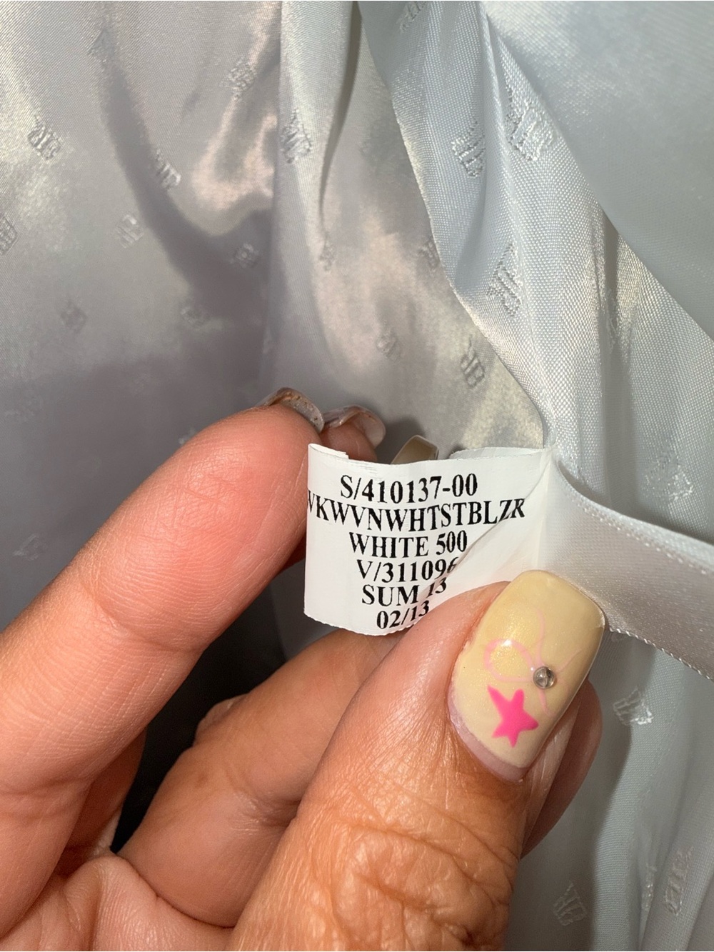 Banana Republic Beige Label White Lined Jacket - Picture 8 of 9